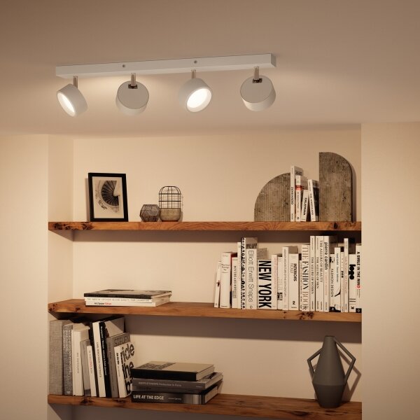 Philips - Faretto LED BRACIA 4xLED/5,5W/230V bianco
