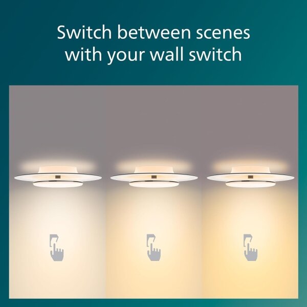 Philips- Plafoniera LED dimmerabile GARNET SCENE SWITCH LED/30W/230V 2700K