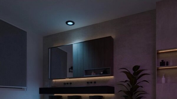 Philips - LED RGBW Lampada da bagno dimmerabile Hue SLIM LED/8,3W/230V IP44