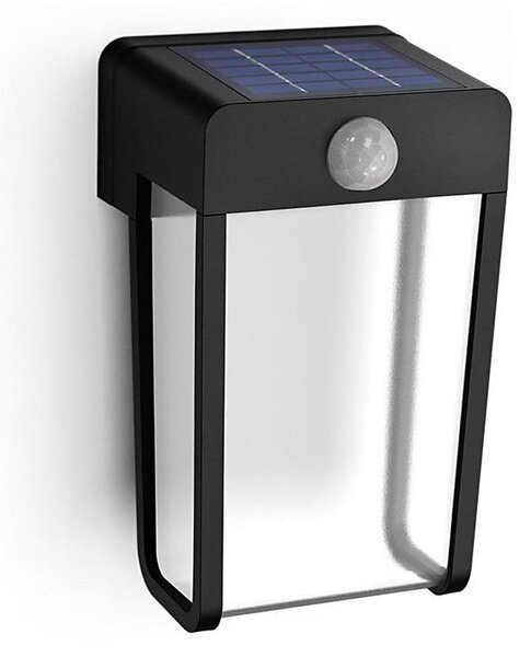 Philips - Applique a LED solare con sensore SHROUD LED/2,3W/3,7V IP44