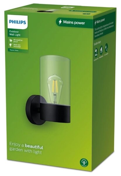 Philips - Applique da esterno FLAREON 1xE27/25W/230V IP44