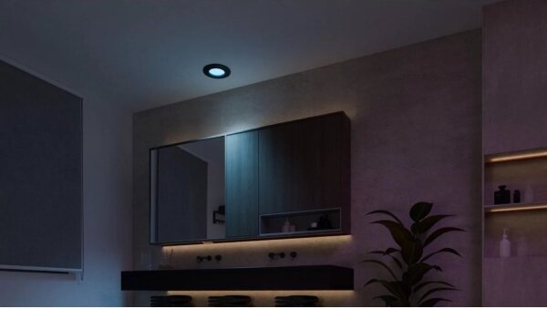 Philips -SET 3x LED RGBW Lampada da bagno dimmerabile Hue SLIM LED/8,3W/230V