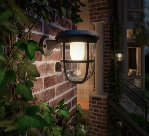 Philips-Applique a LED solare con sensore RADII LED/1,3W/3,7V 3000K IP44