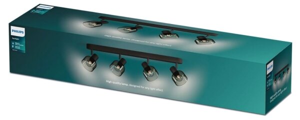 Philips - Faretto SLEET 4xE14/25W/230V