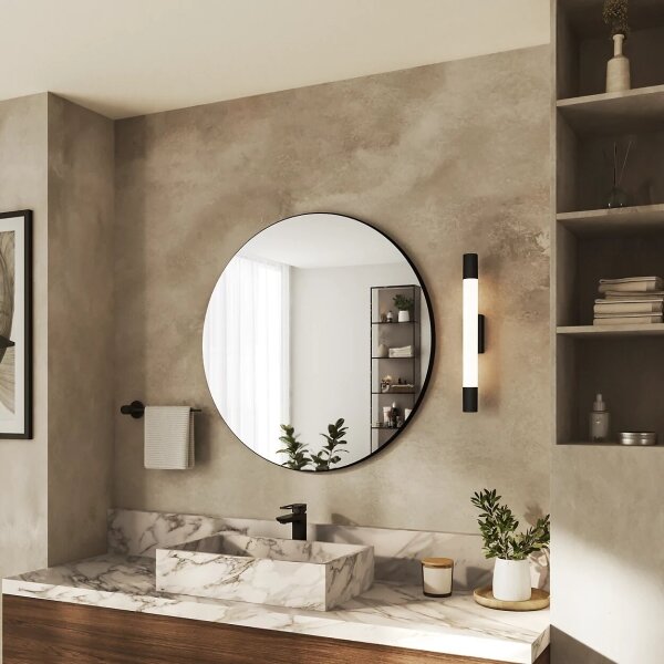 Philips - Lampada per specchio da bagno ROVER LED/5W/230V IP44 nero