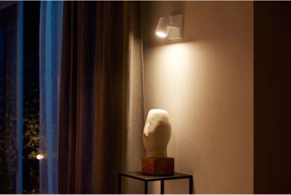 Philips - RGBW Faretto LED dimmerabile Hue ARGENTA 1xGU10/4,2W/230V