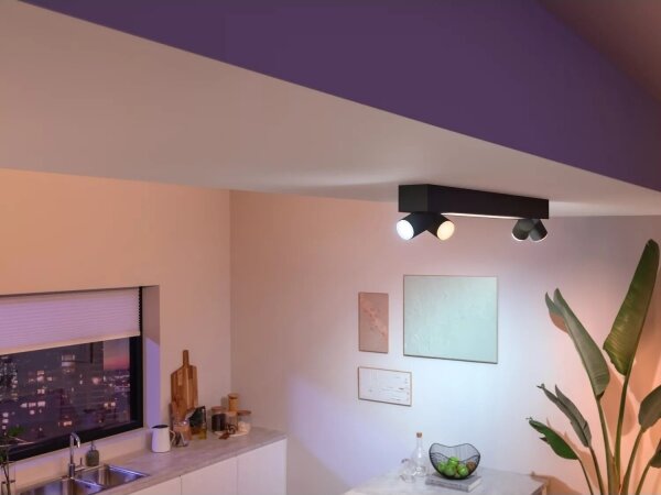 Philips Hue CENTRIS LED RGBW dimmer, 4xGU10/4,2W + LED/11W