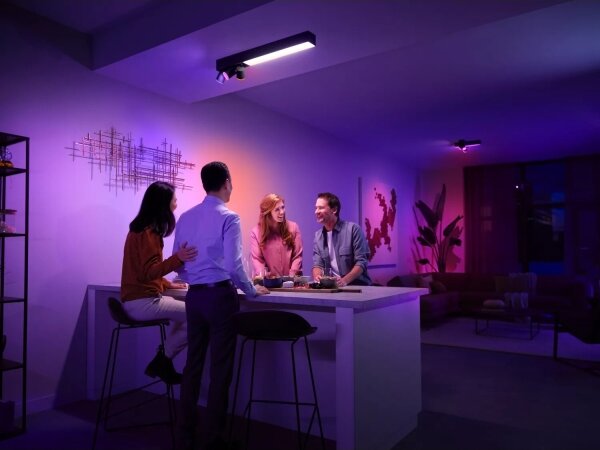 Philips Hue CENTRIS 3xGU10/4,2W LED RGBW dimmerabile, 11W LED