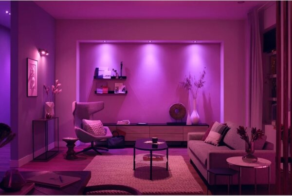 Philips - SET 3xLED RGBW Lampada da incasso dimmerabile Hue CENTURA 1xGU10/4,2W/230V