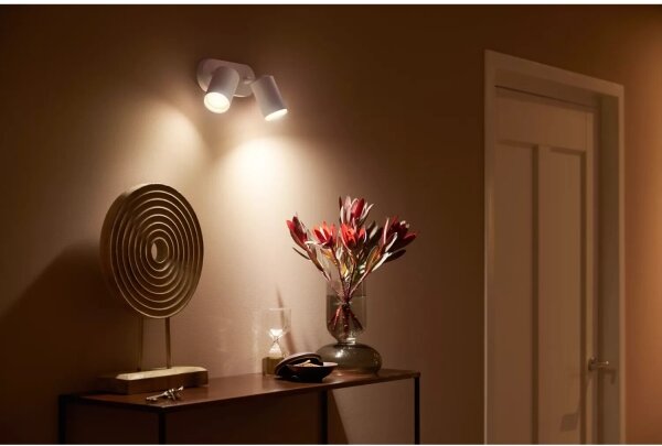 Philips - LED RGBW Faretto dimmerabile Hue FUGATO 2xGU10/4,2W/230V bianco