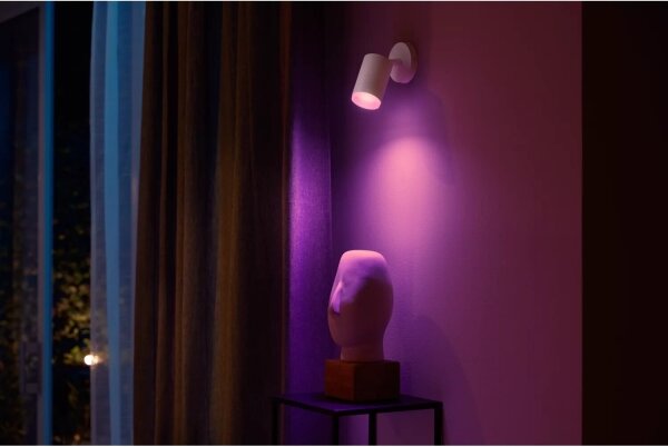 Philips - LED RGBW Faretto dimmerabile Hue FUGATO 1xGU10/4,2W/230V bianco