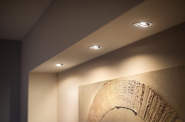 Philips-SET 3xLED Lampada da incasso dimmerabile Hue MILLISKIN 1xGU10/4,2W/230