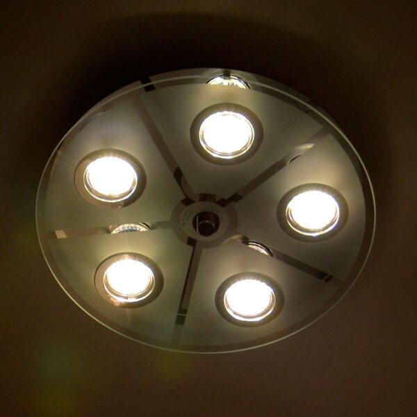 EGLO 13552 - Plafoniera LED CABO 5xGU10/3W/230V