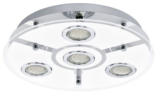 EGLO 13531 - Plafoniera LED CABO 4xGU10/2,5W/230V