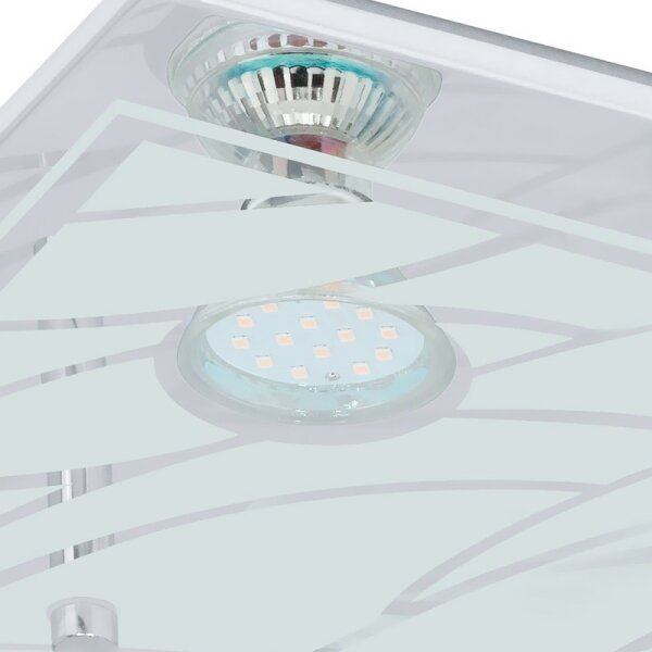 Eglo 13674 - Plafoniera LED FARELLA 4xGU10/3W/230V
