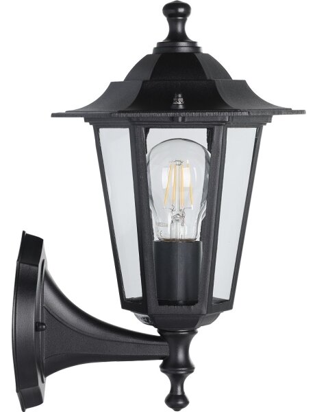 EGLO 22468 - Applique da esterno LATERNA 4 1xE27/60W nero