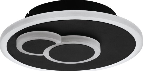 Eglo 30659 - Plafoniera LED CADEGAL LED/7,8W/230V d. 20 cm nero