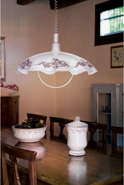 EGLO 3041 - Lampada a sospensione VETRO 1xE27/60W