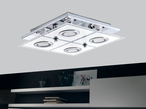 EGLO 30931 - Plafoniera LED CABO 4xGU10/3W/230V