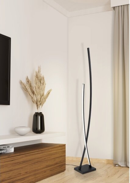 Eglo 31229 - Lampada LED da terra ALBORAYA LED/23W/230V