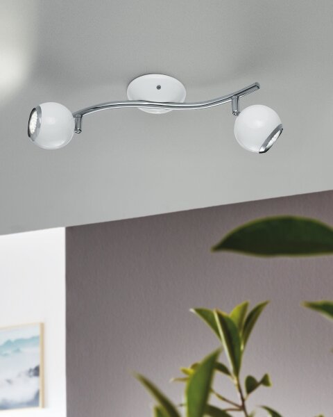 EGLO 31002 - Riflettore LED BIMEDA 2xGU10/3W LED
