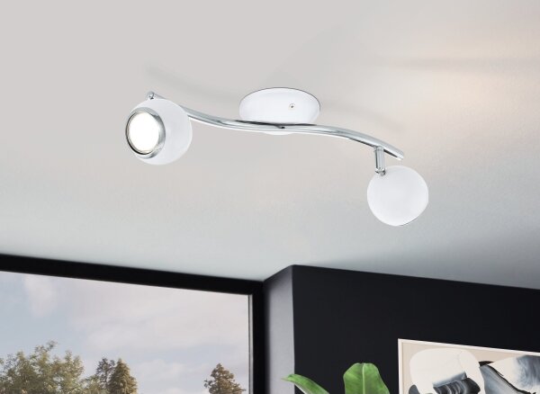 EGLO 31002 - Riflettore LED BIMEDA 2xGU10/3W LED