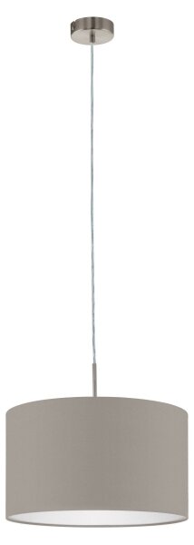 Eglo 31572 - Lampadario a sospensione con filo PASTERI 1xE27/60W/230V