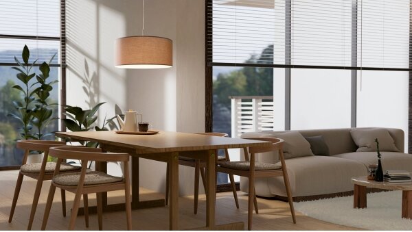 Eglo 31576 - Lampadario a sospensione con filo PASTERI 1xE27/60W/230V