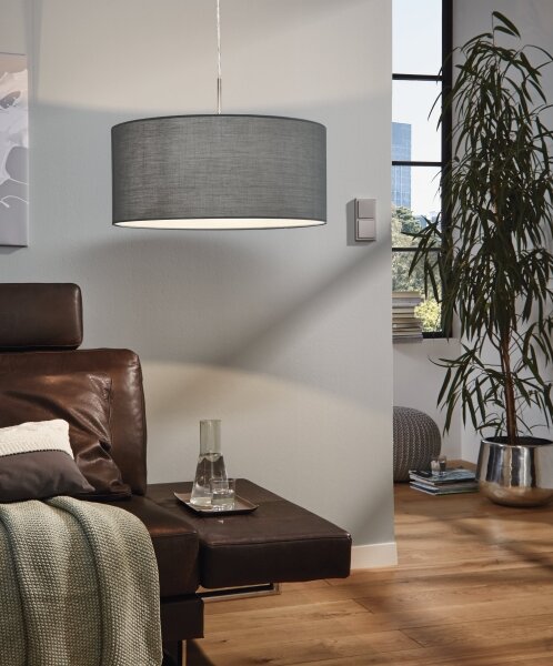 Eglo 31577 - Lampadario a sospensione con filo PASTERI 1xE27/60W/230V