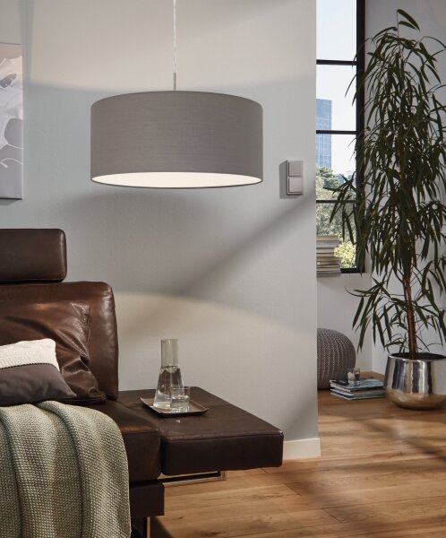 Eglo 31578 - Lampadario a sospensione con filo PASTERI 1xE27/60W/230V