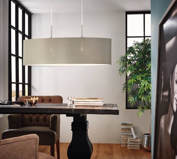 Eglo 31581 - Lampadario a sospensione con filo PASTERI 2xE27/60W/230V