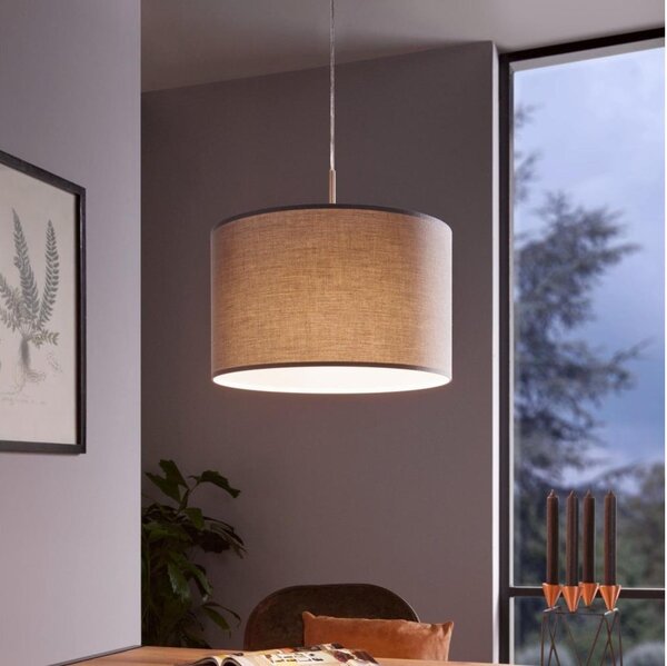 Eglo 31573 - Lampadario a sospensione con filo PASTERI 1xE27/60W/230V