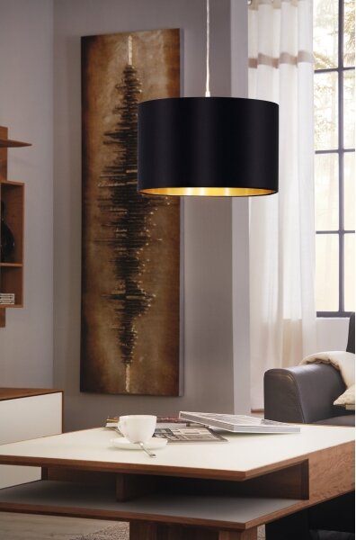 Eglo 31599 - Lampadario a sospensione con filo MASERLO 1xE27/60W/230V