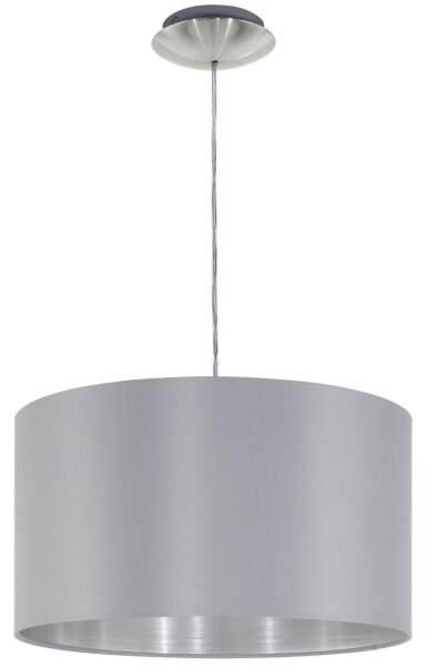 Eglo 31601 - Lampadario a sospensione con filo MASERLO 1xE27/60W/230V