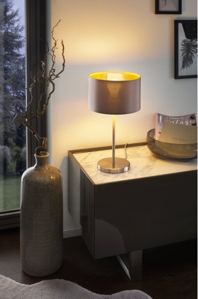 Eglo 31631 - Lampada da tavolo MASERLO 1xE27/60W/230V