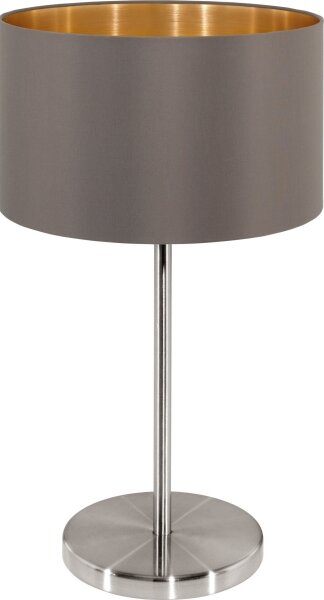 Eglo 31631 - Lampada da tavolo MASERLO 1xE27/60W/230V