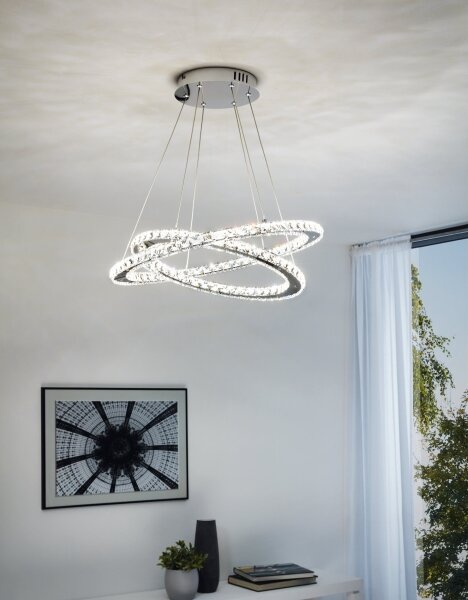 Eglo 31667 - Lampada LED a sospensione VARRAZO LED/29,6W/230V