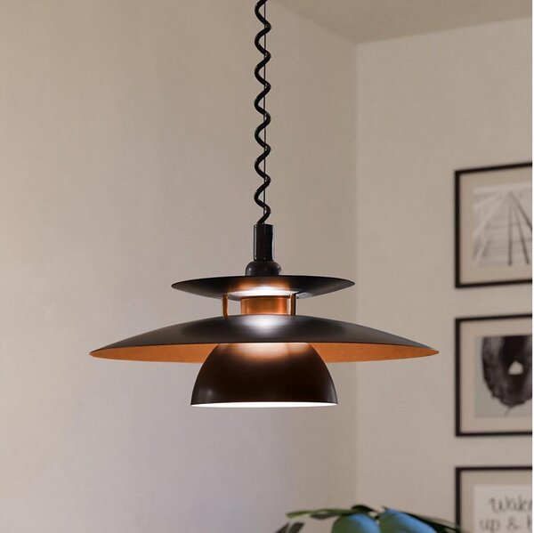 Eglo 31666 - Lampadario regolabile BRENDA 1xE27/60W/230V