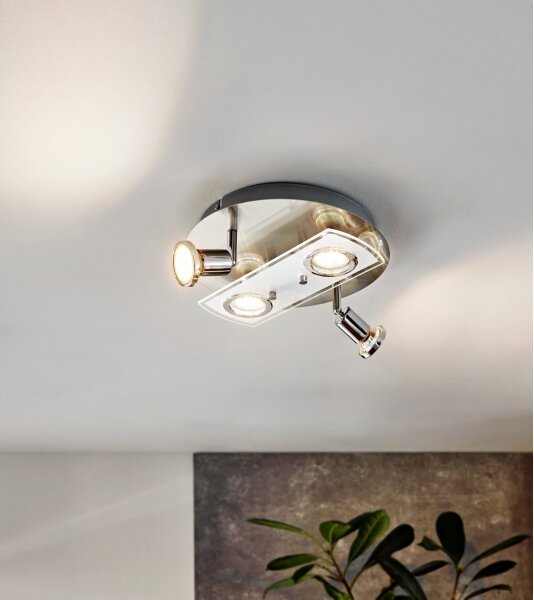 Eglo 32001 - Plafoniera LED PAWEDO 1 4xGU10-LED/3W/230V
