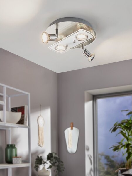 Eglo 32001 - Plafoniera LED PAWEDO 1 4xGU10-LED/3W/230V