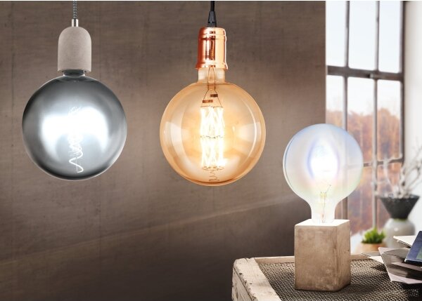 Eglo 32531 - Lampadario a sospensione con filo YORTH 1xE27/60W/230V