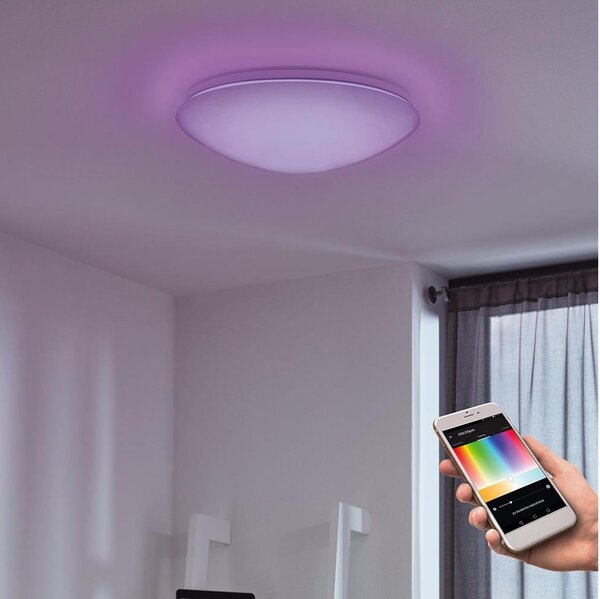 Eglo 32589 - Plafoniera LED RGB GIRON-C LED/17W/230V