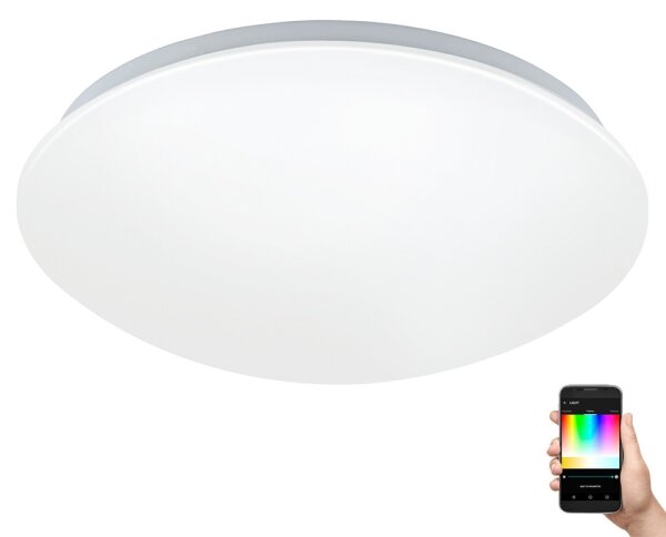 Eglo 32589 - Plafoniera LED RGB GIRON-C LED/17W/230V