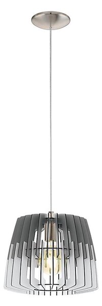 Eglo 32824 - Lampadario ARTANA 1xE27/60W/230V grigio 300mm