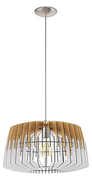Eglo 32827 - Lampadario ARTANA 1xE27/60W/230V bianco 480mm