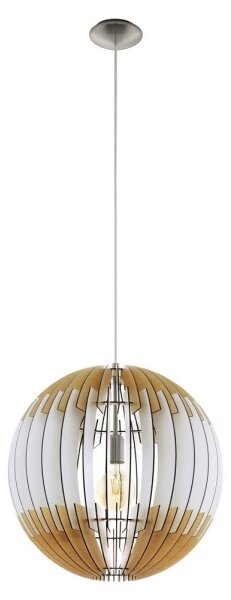 Eglo 32846 - Lampadario su filo OLMERO 1xE27/60W/230V