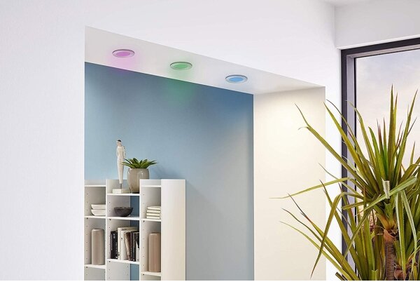 Eglo 32882 - Set da 3 faretti LED RGB dimmerabili da incasso FUEVA-C LED/3W/230V