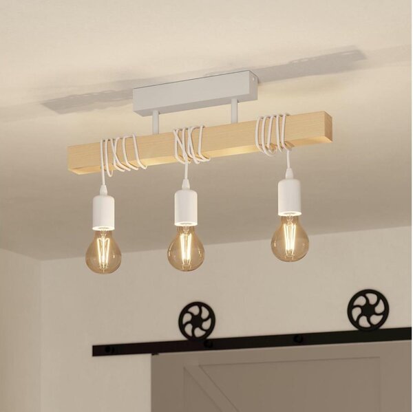 Eglo 33166 - Lampadario fisso TOWNSHEND 3xE27/60W/230V