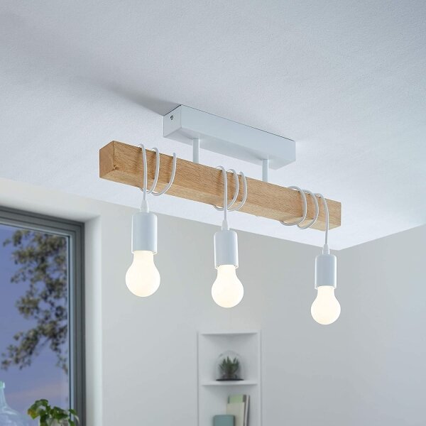 Eglo 33166 - Lampadario fisso TOWNSHEND 3xE27/60W/230V