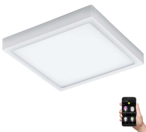 Eglo 33576- Lampada LED dimmerabile da bagno ARGOLIS-C LED/22W/230V IP44 bianco